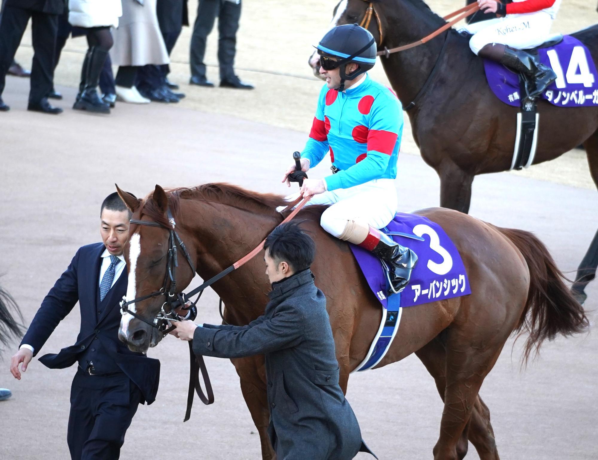 有馬記念は６着に敗れたアーバンシック