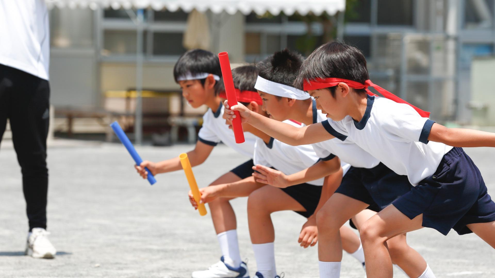 小学生　運動会 新地町