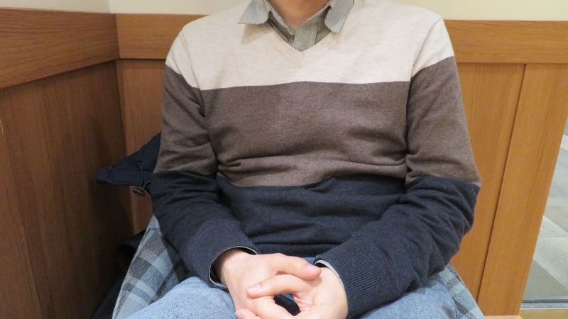 筆者の取材に応じてくれたプロデューサー氏(筆者撮影)
