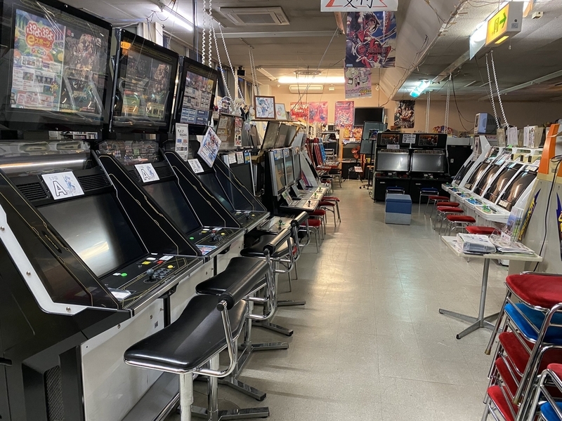 ファンタジスタのビデオゲームコーナー（※大島店長提供）