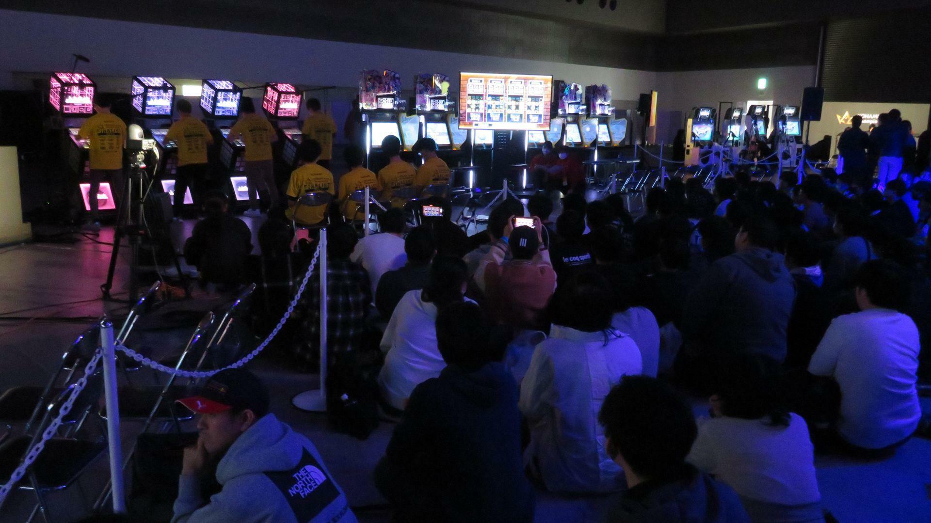 「KONAMI Arcade Championship2023」の会場となったホールはメイン会場から離れており、場所がわかりにくかったのが残念だった