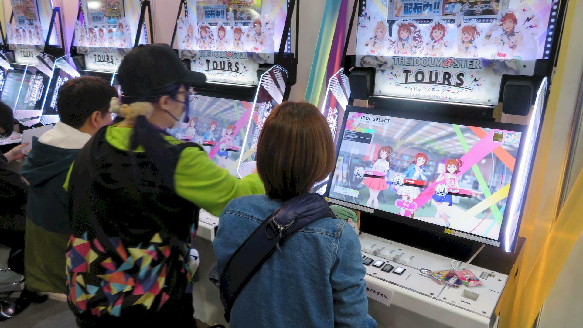 今年も「キャンセル待ち」が出るほどの大盛況となった「アイドルマスター TOURS」の試遊コーナー