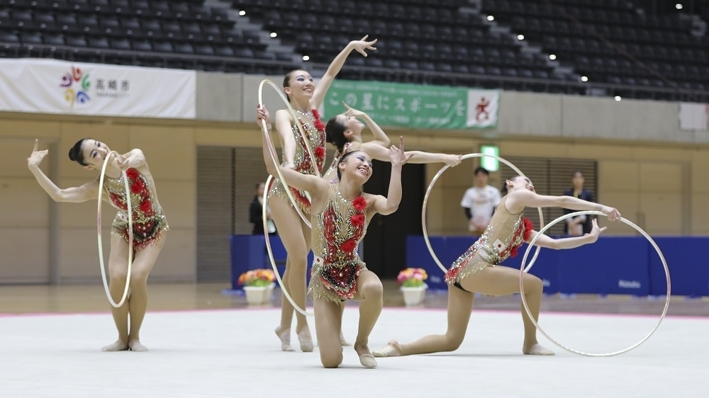 初の国際大会に向けて 日本女子体育大学団体 アジア新体操選手権日本代表 椎名桂子 個人 Yahoo ニュース
