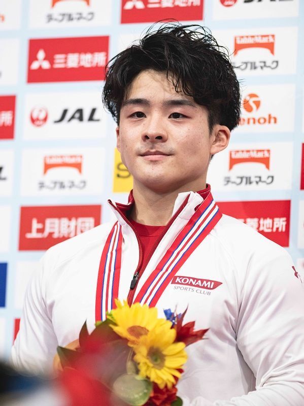 全日本選手権2位の神本雄也(コナミスポーツ)
