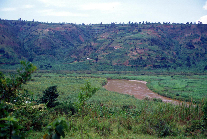 ルワンダの景色（撮影／筆者）（1995年）
