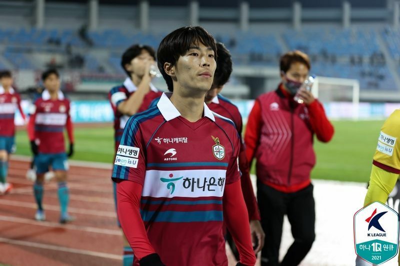 石田雅俊(写真提供=韓国プロサッカー連盟)