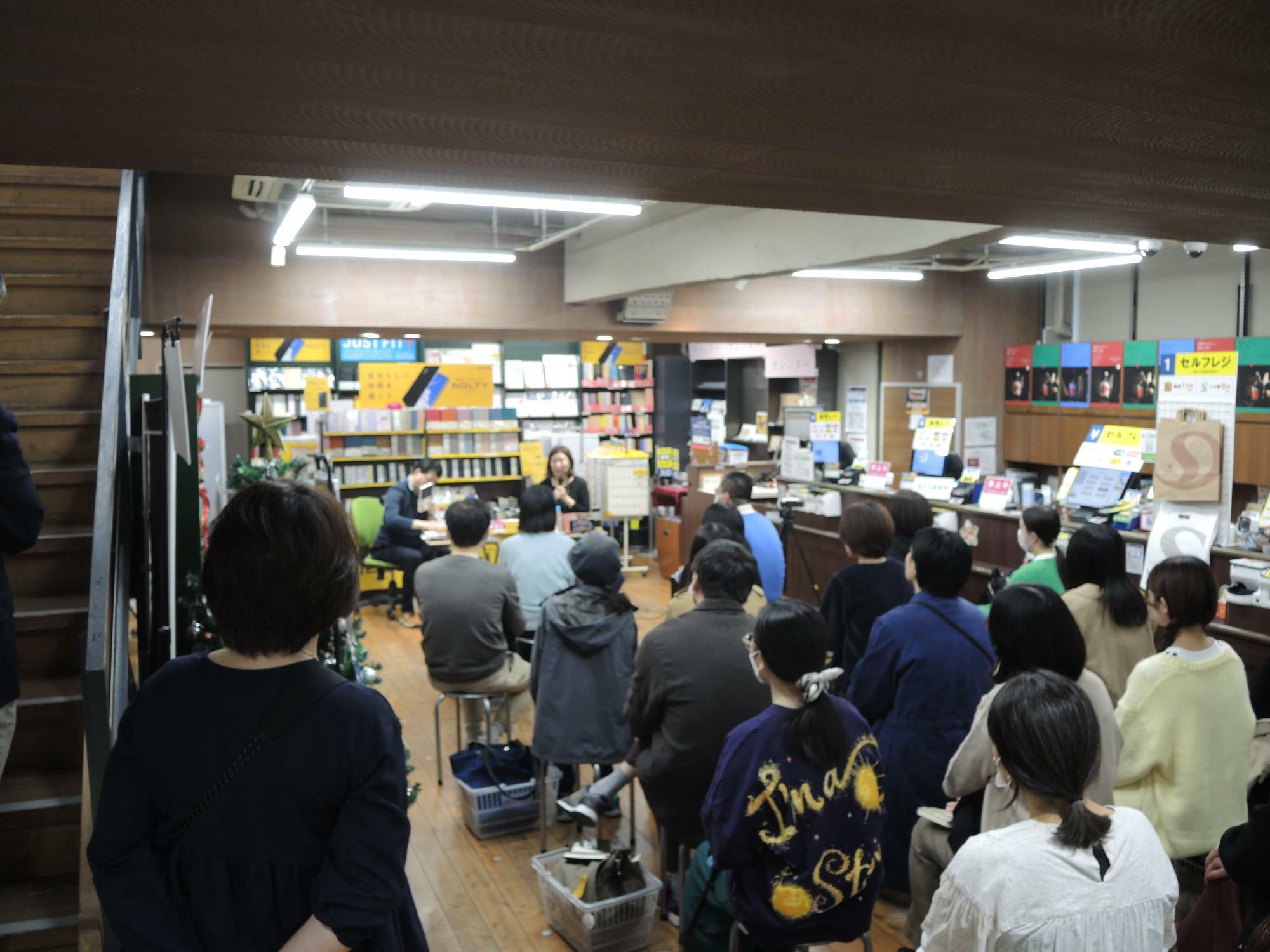 三省堂小川町店でのトークイベント