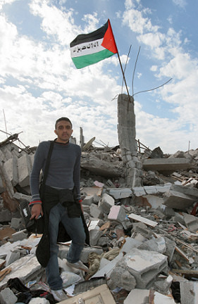 パレスチナ人ジャーナリスト　マジッド・アブサラマ