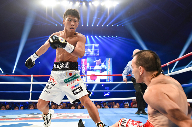 撮影:山口裕朗 ナルバエス戦では計4度ダウンを奪った