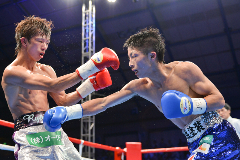 撮影:山口裕朗 日本タイトル、田口良一戦