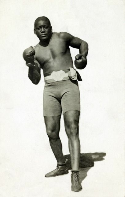黒人初の世界ヘビー級王者、ジャック・ジョンソン　　　写真：Science Source/アフロ