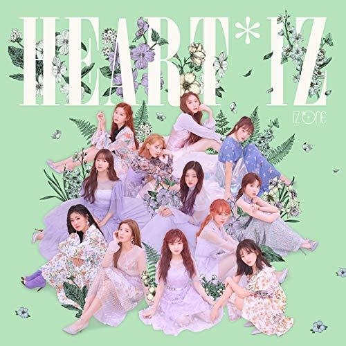 3月に発表されたIZ*ONEの韓国2ndシングル『HEART*IZ』。