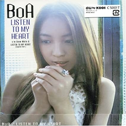 ブレイク曲となったBoA「LISTEN TO MY HEART」（2002年／Amazonより）。