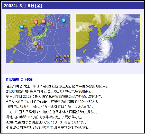 台風11号～お盆休みに日本列島縦断は11年ぶり～（杉江勇次