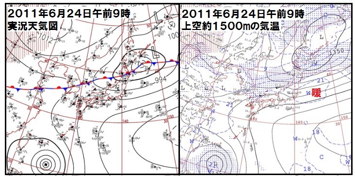 気象庁「天気図」をもとに国立情報学研究所「デジタル台風」が作成