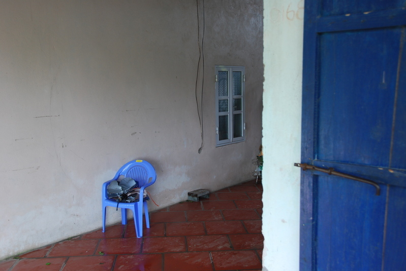 ベトナムの農村の家。農村出身の実習生も少なくない。筆者撮影、ハイズオン省。
