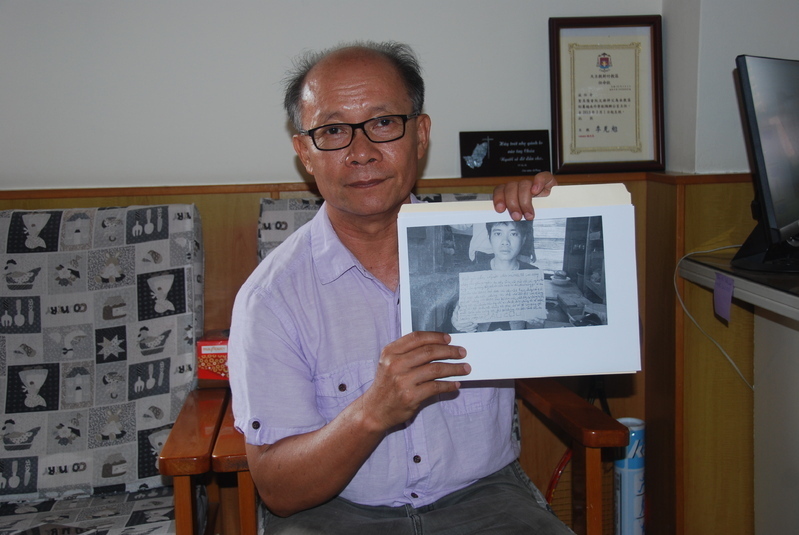 台湾でベトナム人移住労働者の支援を行うペーター・グエン・バン・フン神父、筆者撮影