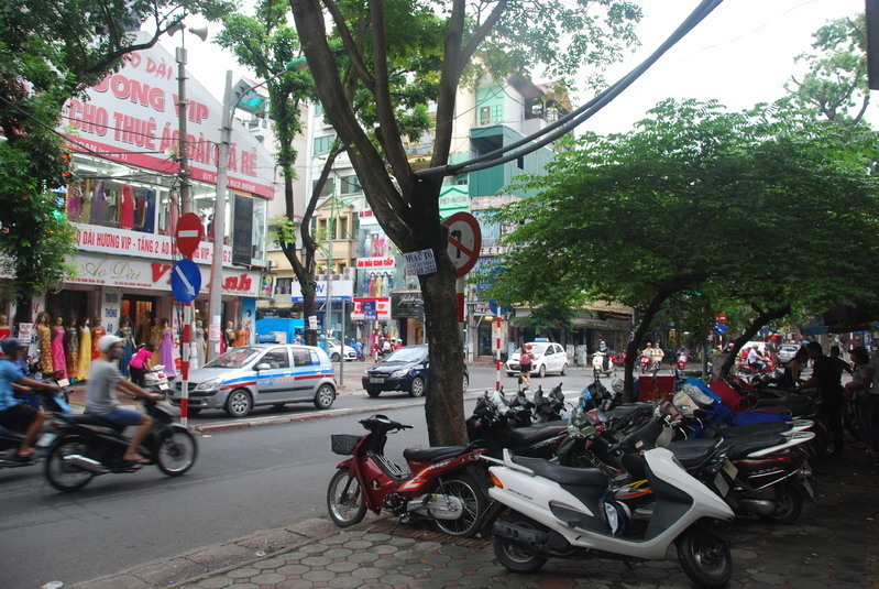 ベトナムの首都ハノイ市。