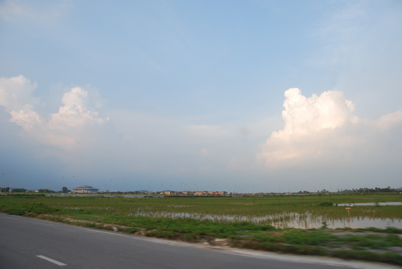 ベトナムの農村地域。技能実習生の中には農村出身者が少なくない。筆者撮影。