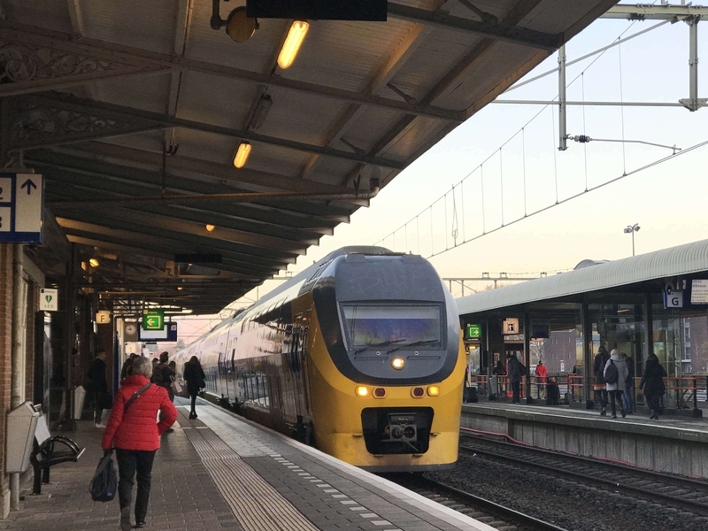 今回の旅では、オランダの鉄道を自由に乗り降りできるユーレイルパスを活用