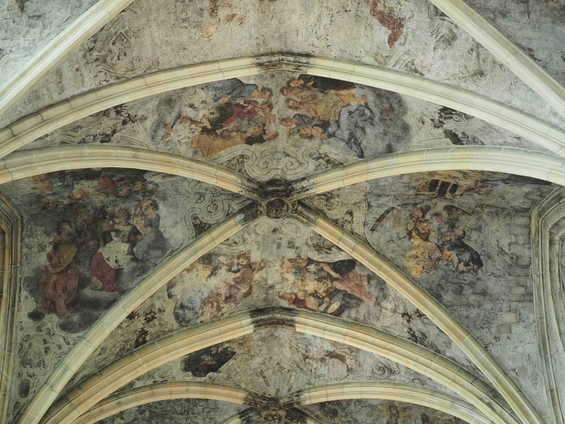 天井画は17世紀に描かれたもの