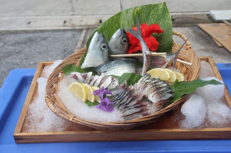 未利用魚（ぐるくま）の料理