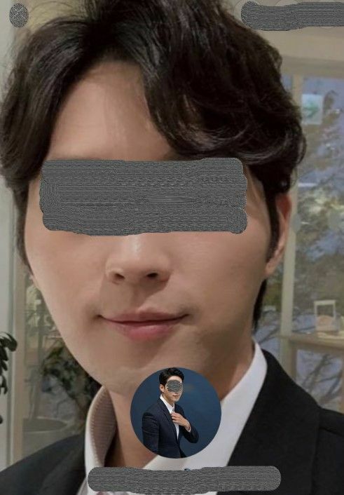 被害者提供写真・メッセージアプリでやりとりしていた時の韓国人男性の写真