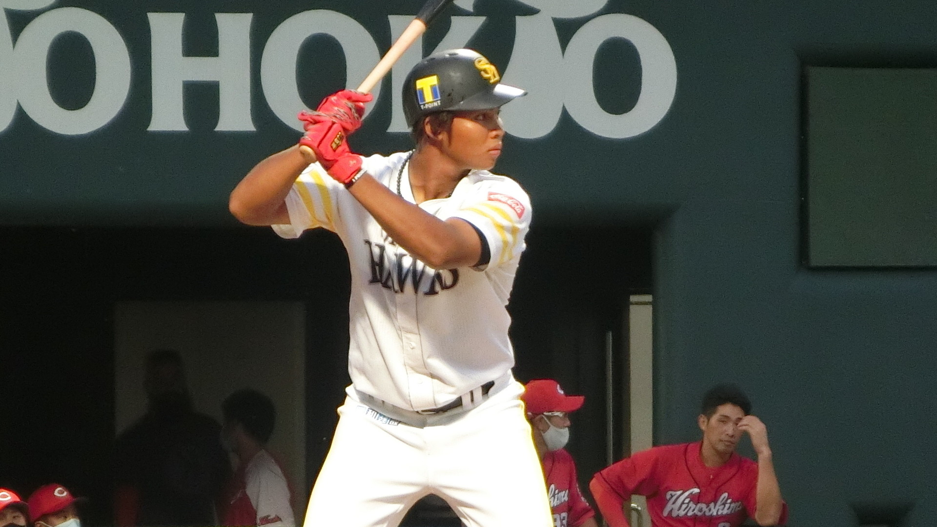 日本人離れのスタントン」が成長。超大型外野手ホークス水谷瞬 日本人離れのスタントン」が成長。超大型外野手ホークス水谷瞬