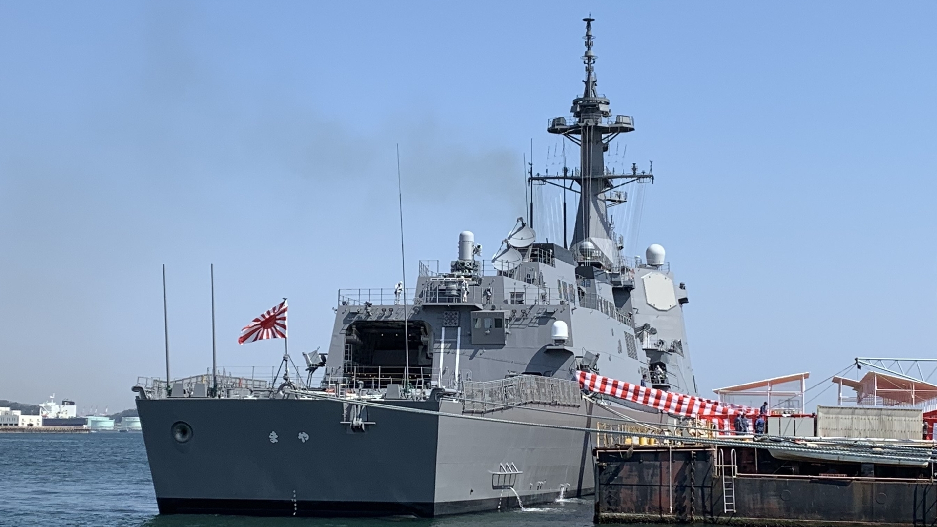 最新型イージス艦 まや 就役 海自初の 共同交戦能力 搭載 漢字では 摩耶 高橋浩祐 個人 Yahoo ニュース
