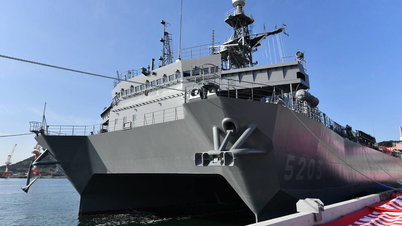Yahoo!ニュース海自の新たな音響測定艦が29年ぶりに就役――ひびき型3番艦「あき」が広島・呉基地に配備