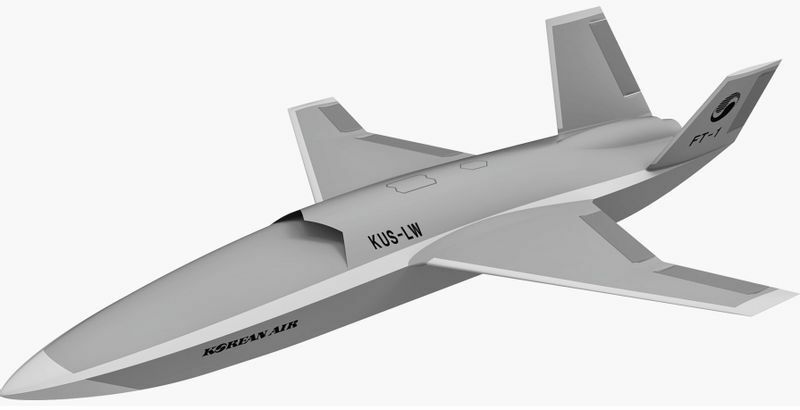 大韓航空が開発するロイヤル・ウイングマンのKUS-LWのイメージ図（画像：大韓航空）