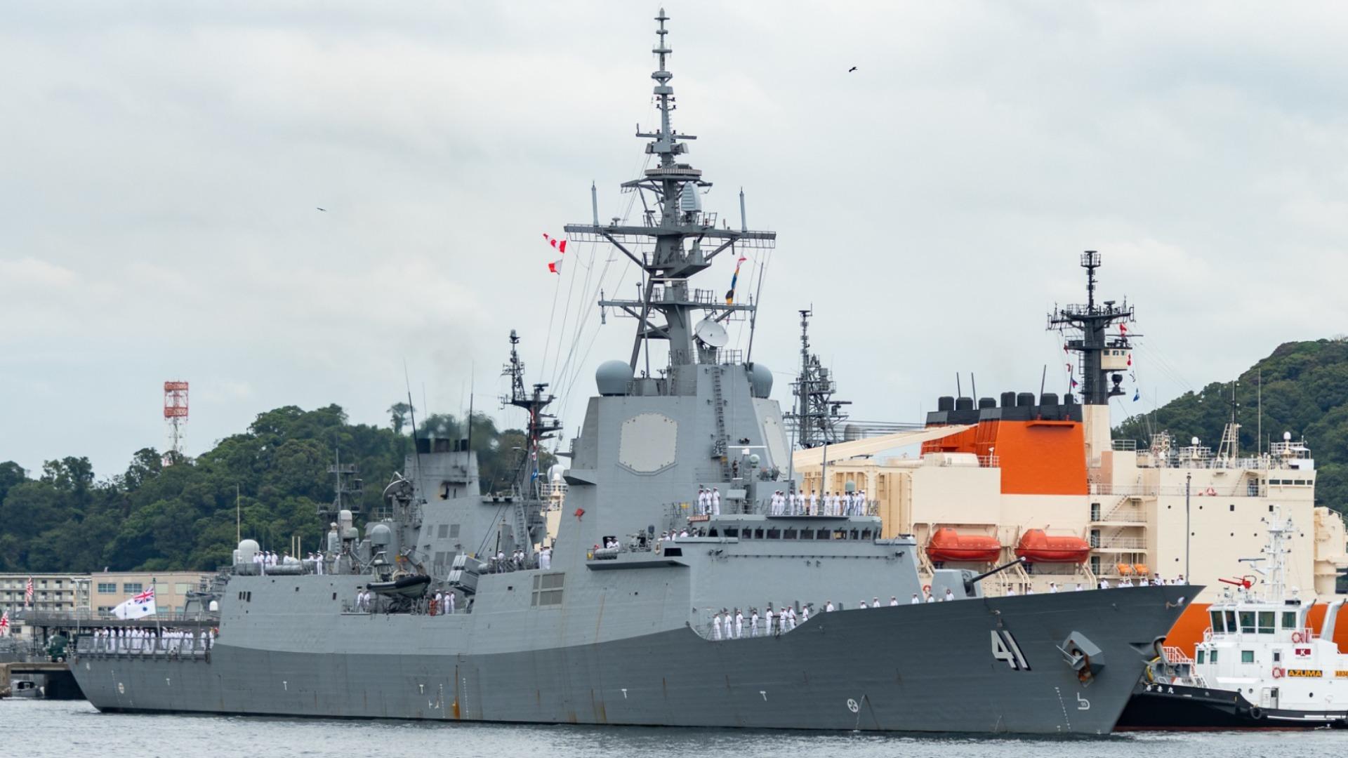 オーストラリア海軍 ブリスベン チャレンジ オーストラリア海軍 ブリスベン チャレンジ 豪イージス艦