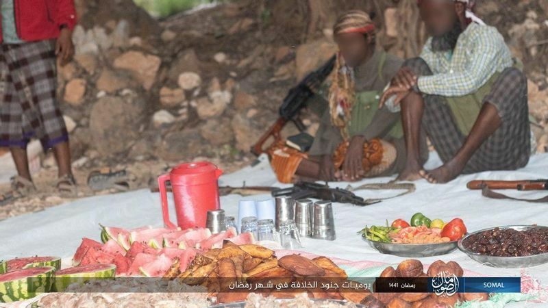 写真1：2020年5月14日付「イスラーム国　ソマリア州」
