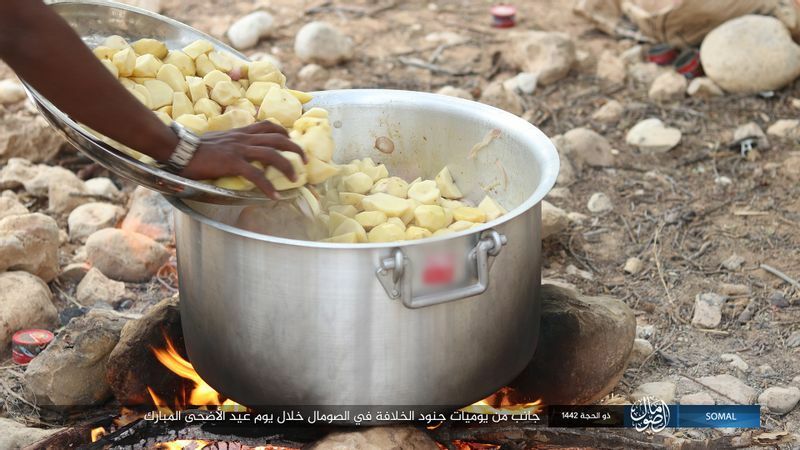 写真2：2021年7月21日付「イスラーム国　ソマリア州」