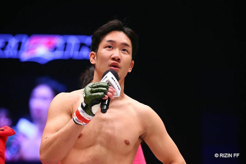 『RIZIN』のリングで闘い続けている朝倉未来は、昨年11月に判定で敗れた相手・斎藤裕とのリマッチを要求している（写真：RIZIN FF）