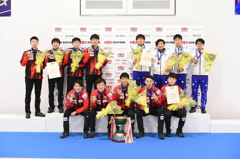 常呂ジュニア（左）は日本選手権に勝ちジュニアの世界選手出場権を、TMK（右）はPACCを制し世界選手権出場権を、コンサドーレ（中央）は北京五輪出場権を、まずはそれぞれ獲りにいく　（C）JCA IDE
