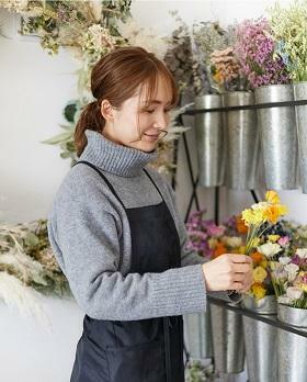 日本サステナブルフラワー協会代表･安永かおり氏(写真提供／日本サステナブルフラワー協会)