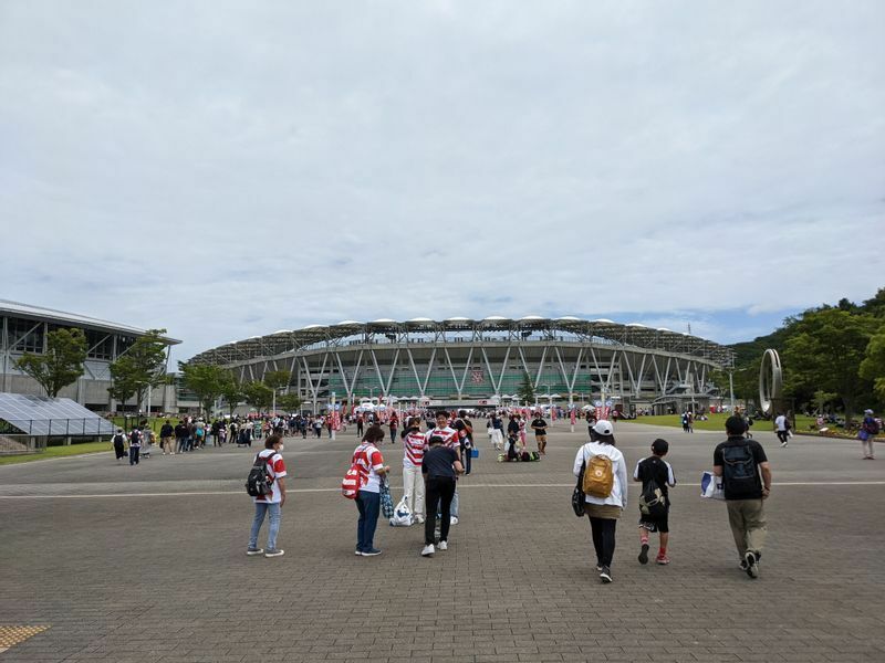 ファン再結集の舞台となった静岡・エコパスタジアム（写真：筆者撮影）
