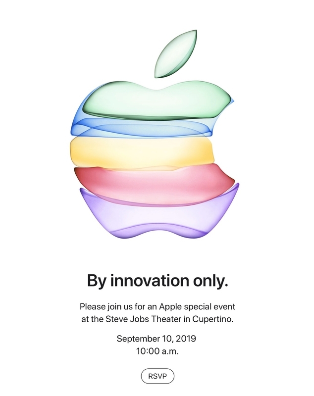 Appleが発送したメディア向け招待状（筆者キャプチャ）