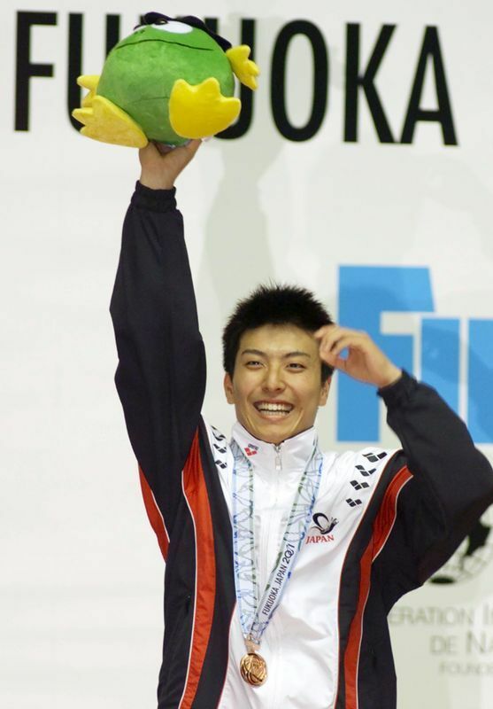 2001年に銅メダルを獲得した寺内健