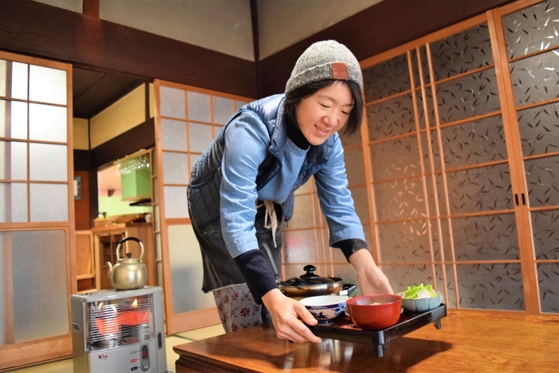 田舎の家ステイ体験が新鮮。食イベントなども随時行っている/筆者撮影