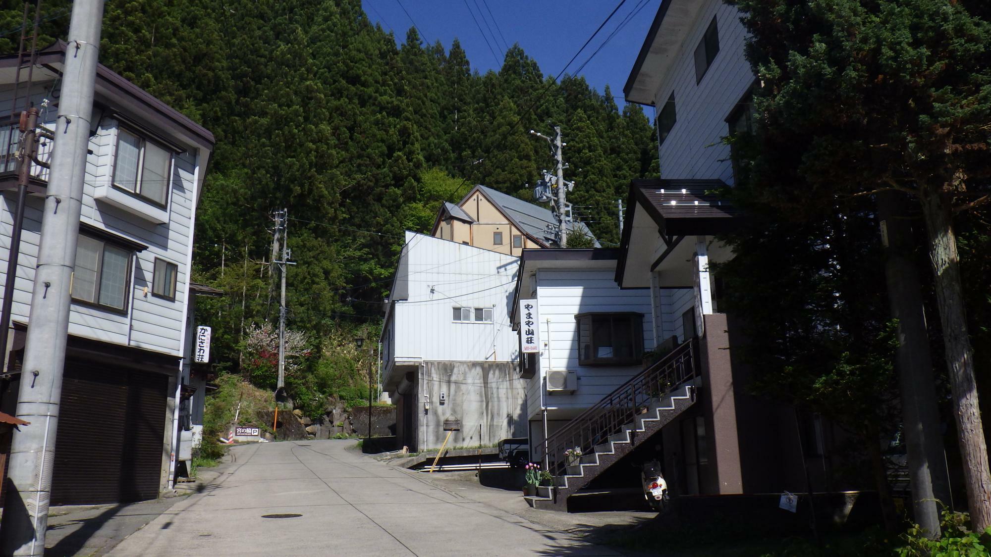 公示地「野沢温泉-1」付近