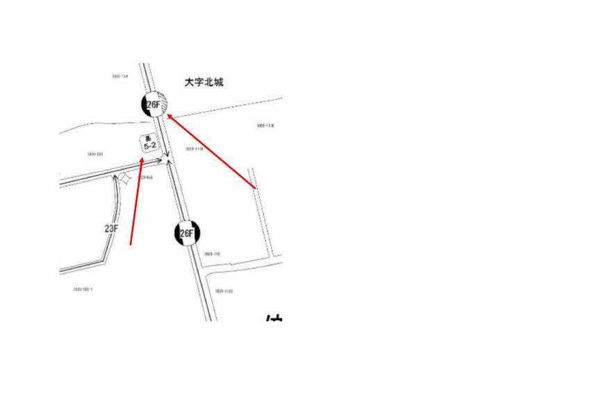 上記の令和5年相続税路線価の「基5-2」付近の拡大図。