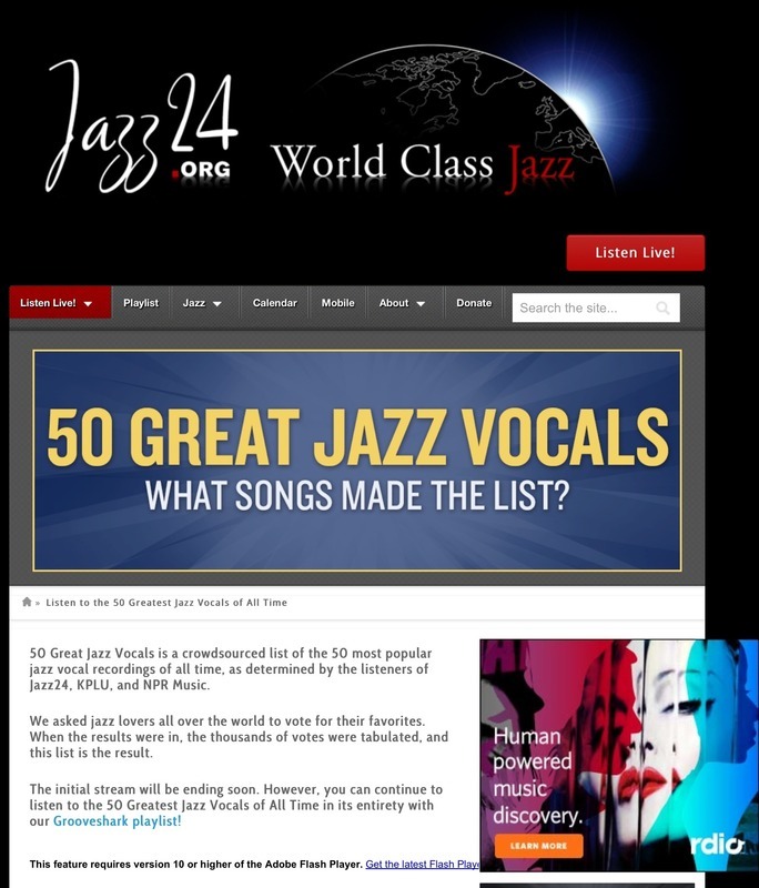 Listen to the 50 Greatest Jazz Vocals