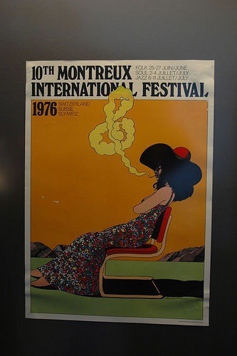 モントルー・ジャズ・フェスティヴァル第10回のポスター