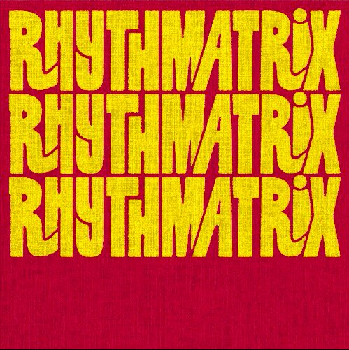 アルバム『RHYTHMATRIX』のジャケット写真（筆者撮影）