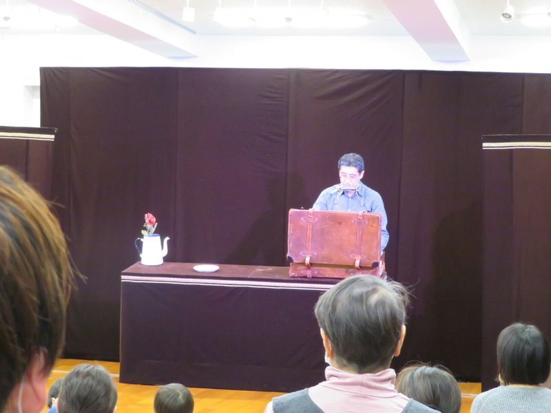「いばら姫」上演中(筆者撮影)