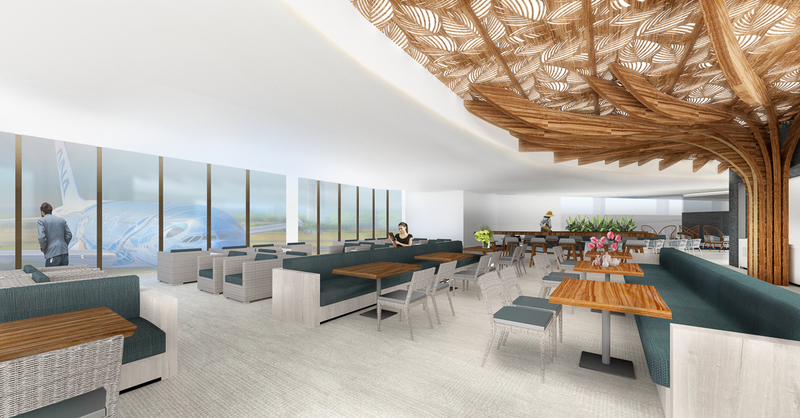ホノルル空港にオープンする予定のANAラウンジはプレミアムエコノミー利用者も入室できる（イメージ写真：ANA提供）