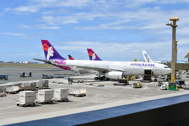 日本路線に積極的なハワイアン航空。成田、羽田、関西、新千歳の4空港からハワイ便を運航
