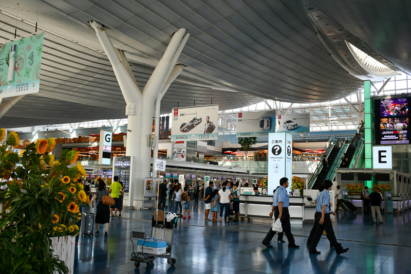 羽田空港国際線ターミナル（以下写真全て筆者撮影）